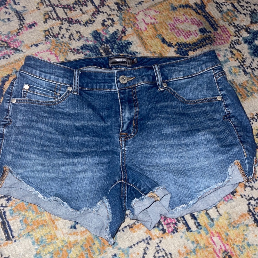 Torrid Jean shorts